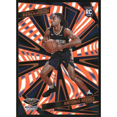 2024-25 Panini Revolution Sunburst #127 Antonio Reeves