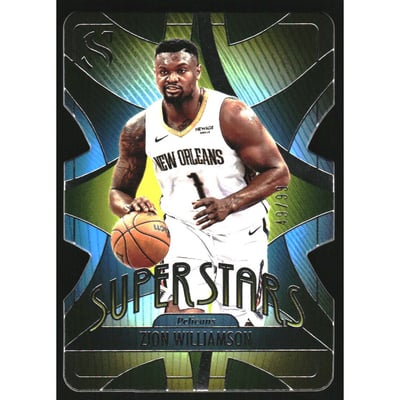 2024-25 Panini Silhouette Superstars Die Cut #2 Zion Williamson