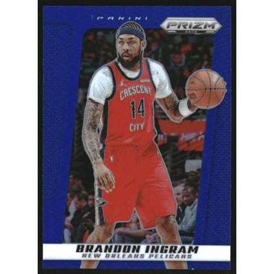 2024-25 Prizm Deca Prizms Blue #56 Brandon Ingram