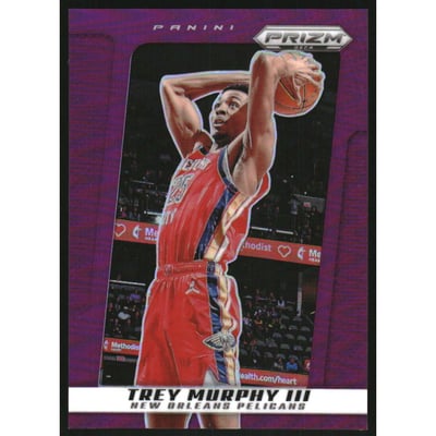 2024-25 Prizm Deca Prizms Purple #159 Trey Murphy III