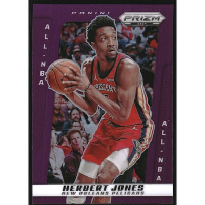 2024-25 Prizm Deca Prizms Purple #284 Herbert Jones ANBA