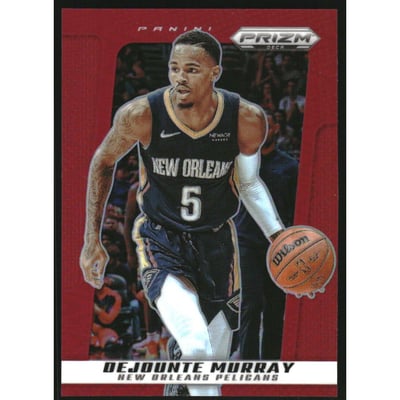 2024-25 Prizm Deca Prizms Red #87 Dejounte Murray