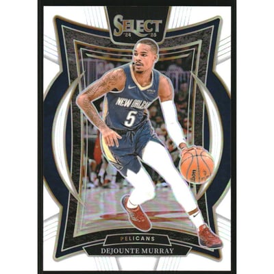 2024-25 Select White Prizms #13 Dejounte Murray