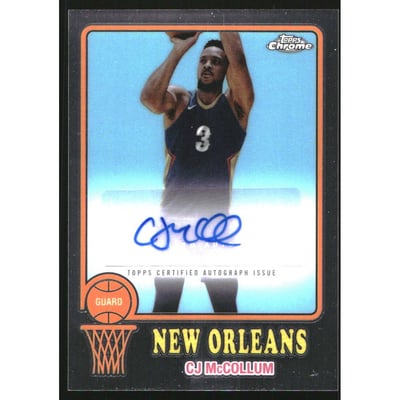 2024-25 Topps Chrome '73 Topps Autographs #73TACM CJ McCollum