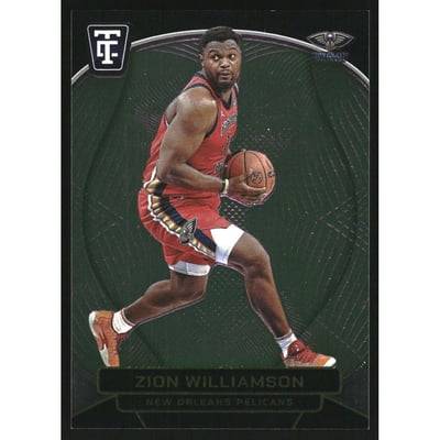 2024-25 Totally Certified Mirror Pink #25 Zion Williamson