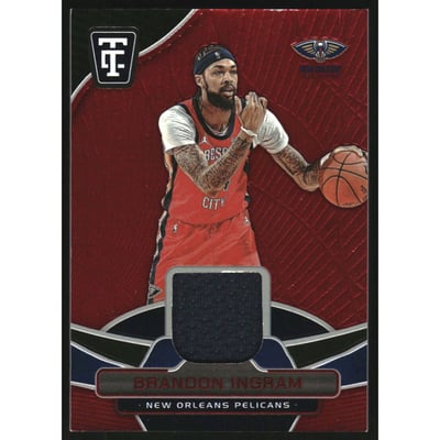 2024-25 Totally Certified Totally Certified Materials Mirror Red #20 Brandon Ingram