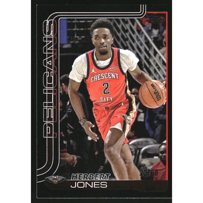 2025-26 Topps Black #189 Herbert Jones