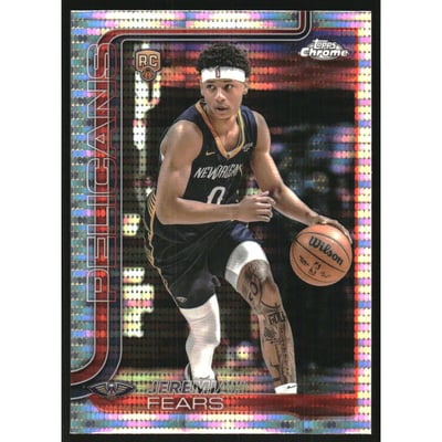 2025-26 Topps Chrome Pulsar Refractors #257 Jeremiah Fears