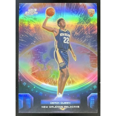 2025-26 Topps Cosmic Chrome Re-Entry #REE-32 Derik Queen RC