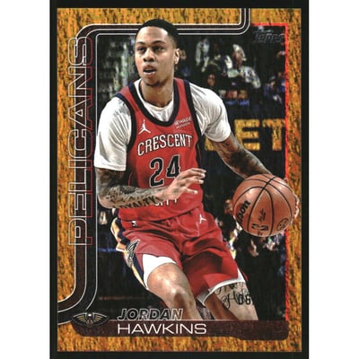 2025-26 Topps Gold Holo Foil #194 Jordan Hawkins