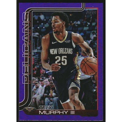 2025-26 Topps Purple Rainbow #190 Trey Murphy III