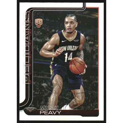 2025-26 Topps Rainbow Foilboard #241 Micah Peavy