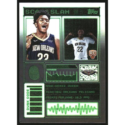 2025-26 Topps Scan and Slam #SS38 Derik Queen