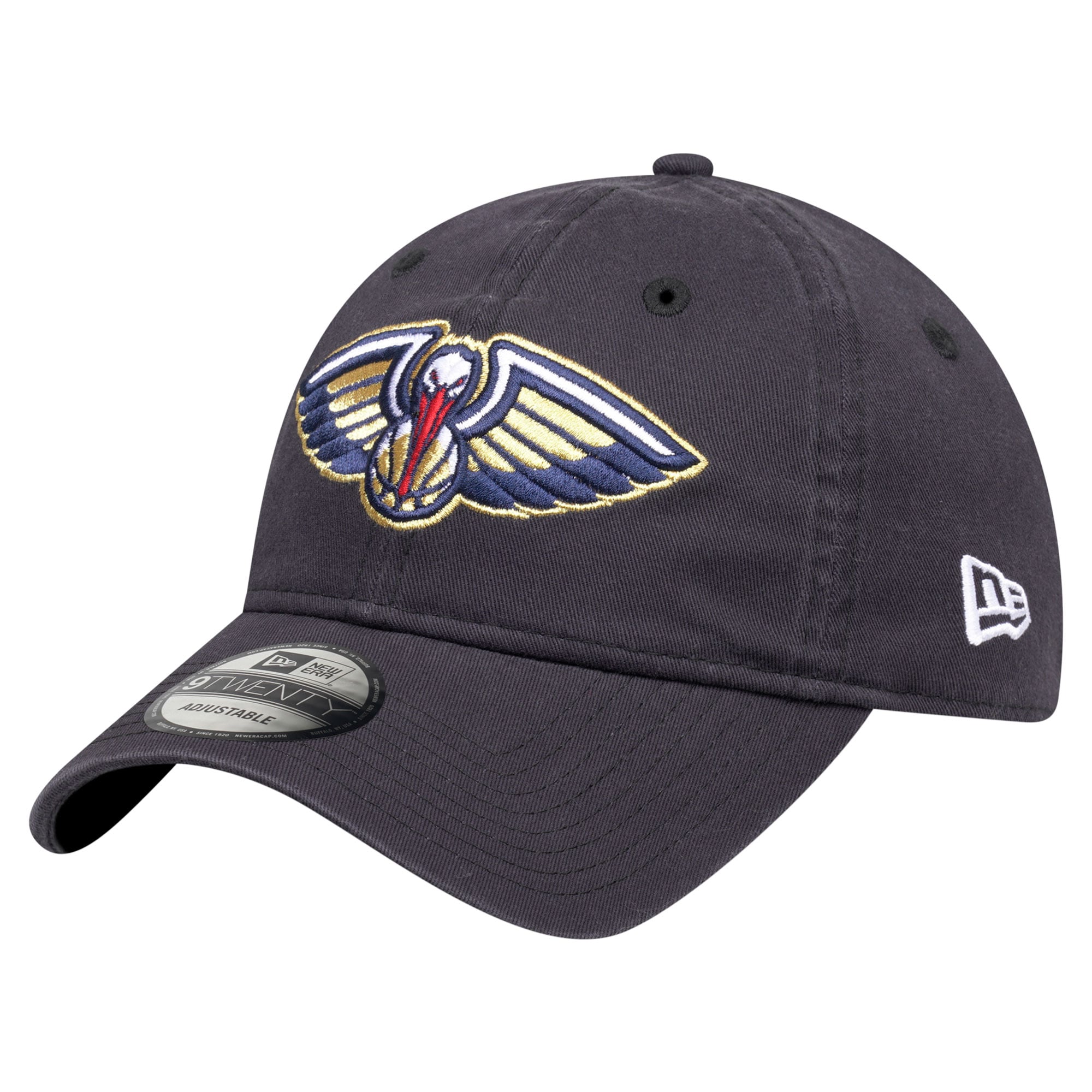 Men's New Era  Navy New Orleans Pelicans Team 9TWENTY Adjustable Hat
