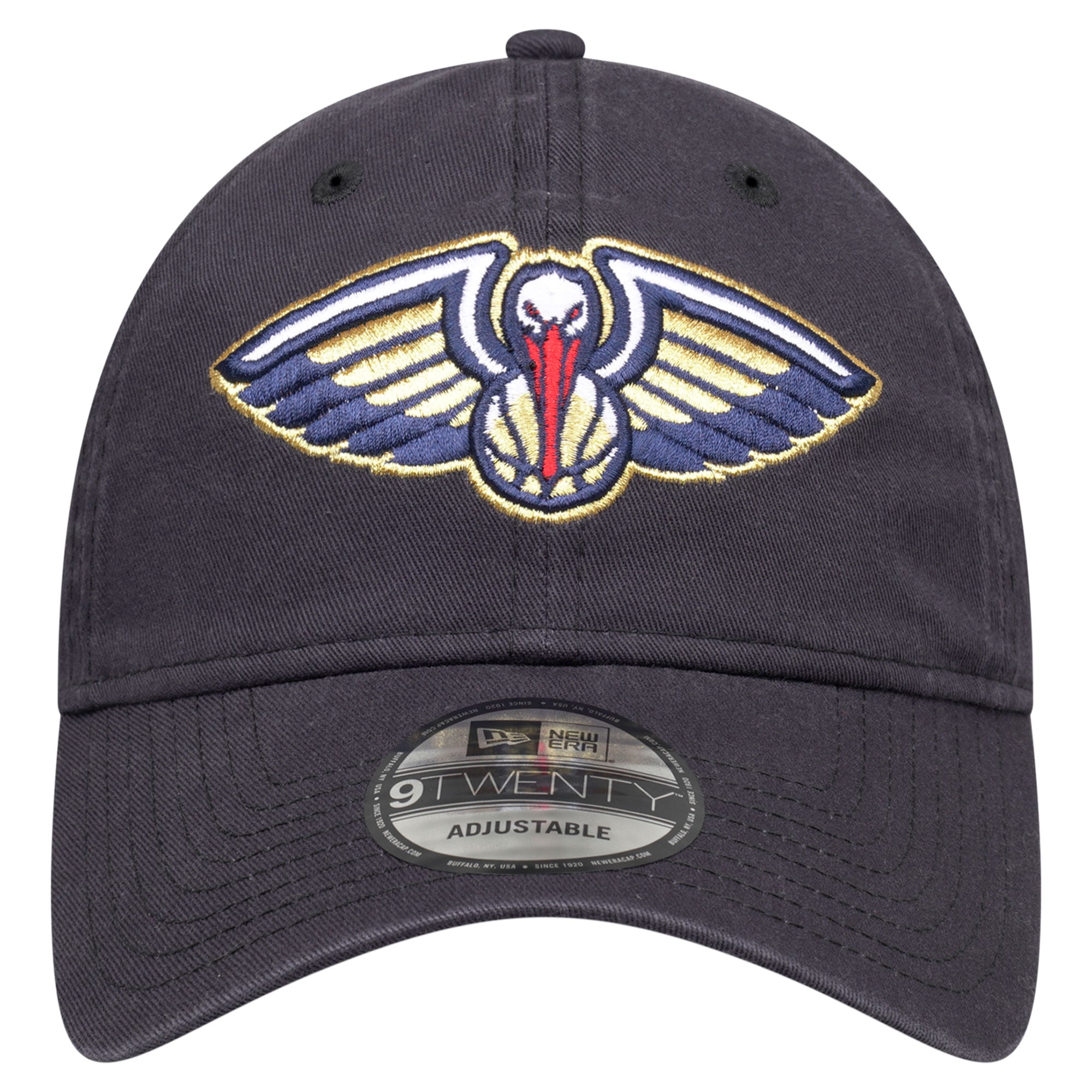Men's New Era  Navy New Orleans Pelicans Team 9TWENTY Adjustable Hat