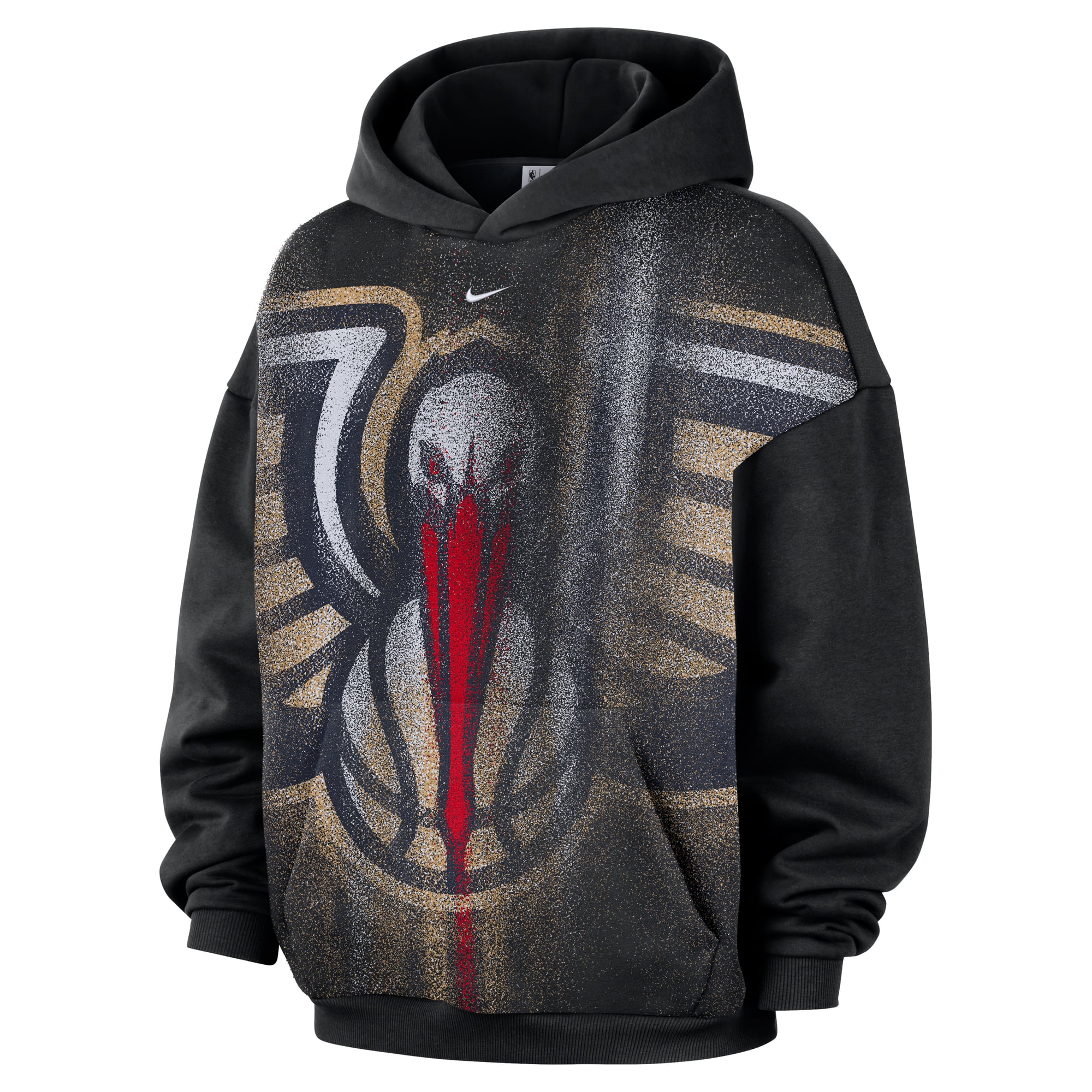 Sweat à capuche Nike noir pour homme