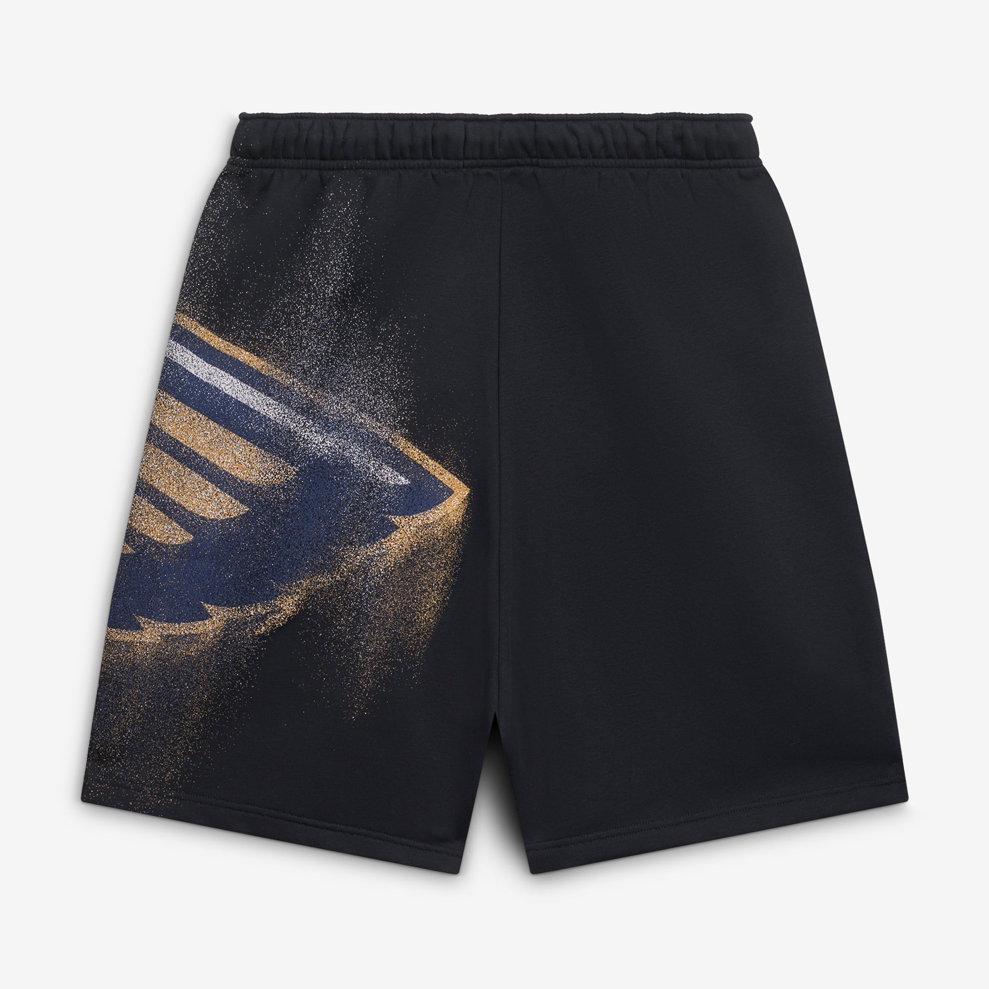 Short de sport Nike New Orleans Pelicans 2026 Standard Issue pour homme, en molleton Icon, noir.