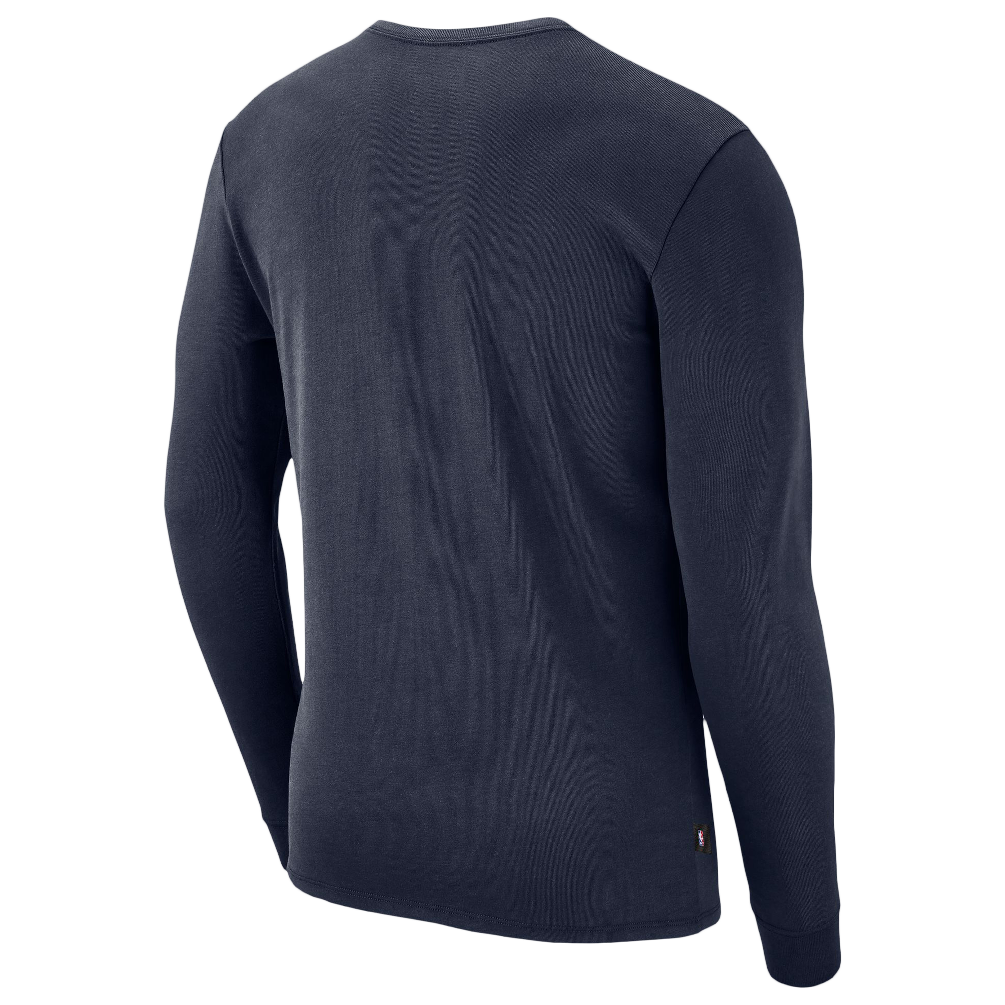 T-shirt d'entraînement à manches longues Nike bleu marine New Orleans Pelicans 2026 Standard Issue pour homme