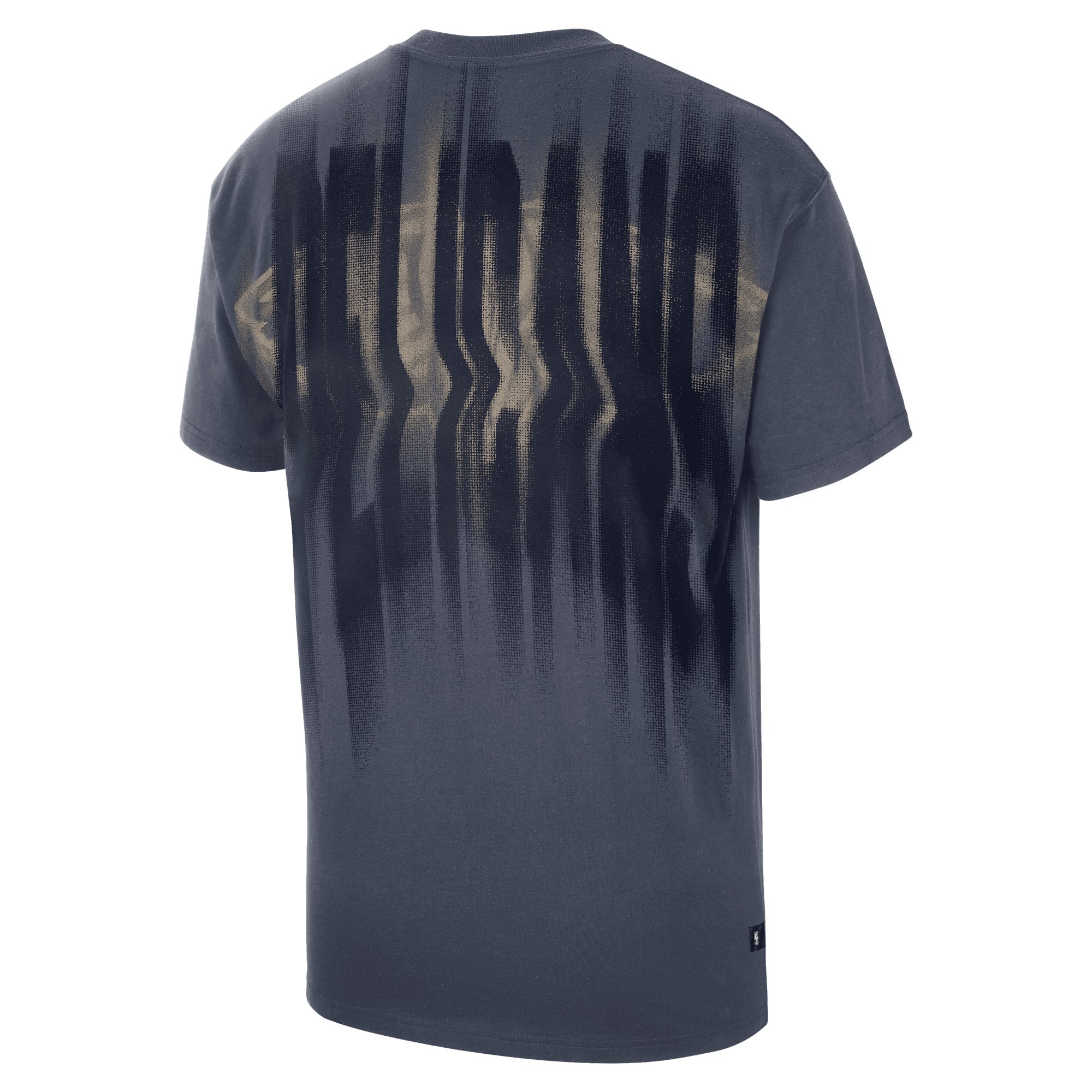 T-shirt Nike Max 90 d'avant-match, bleu marine, New Orleans Pelicans, édition standard 2026, pour homme