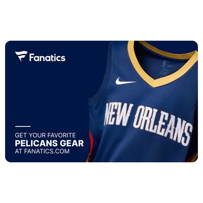 New Orleans Pelicans Fanatics eGift Card ($10 - $500)