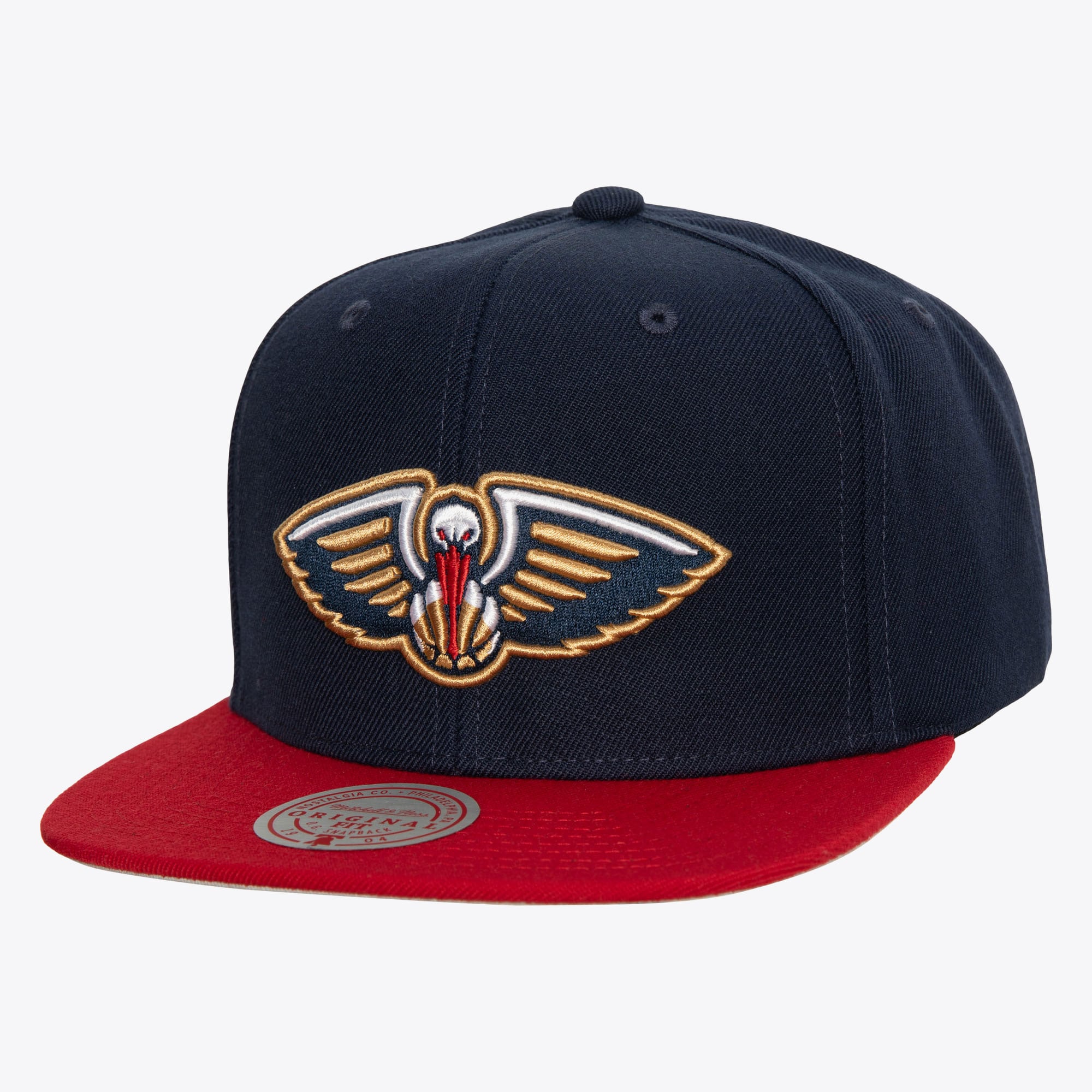 New Orleans Pelicans Navy Team Two-Tone 2.0 Snapback Hat