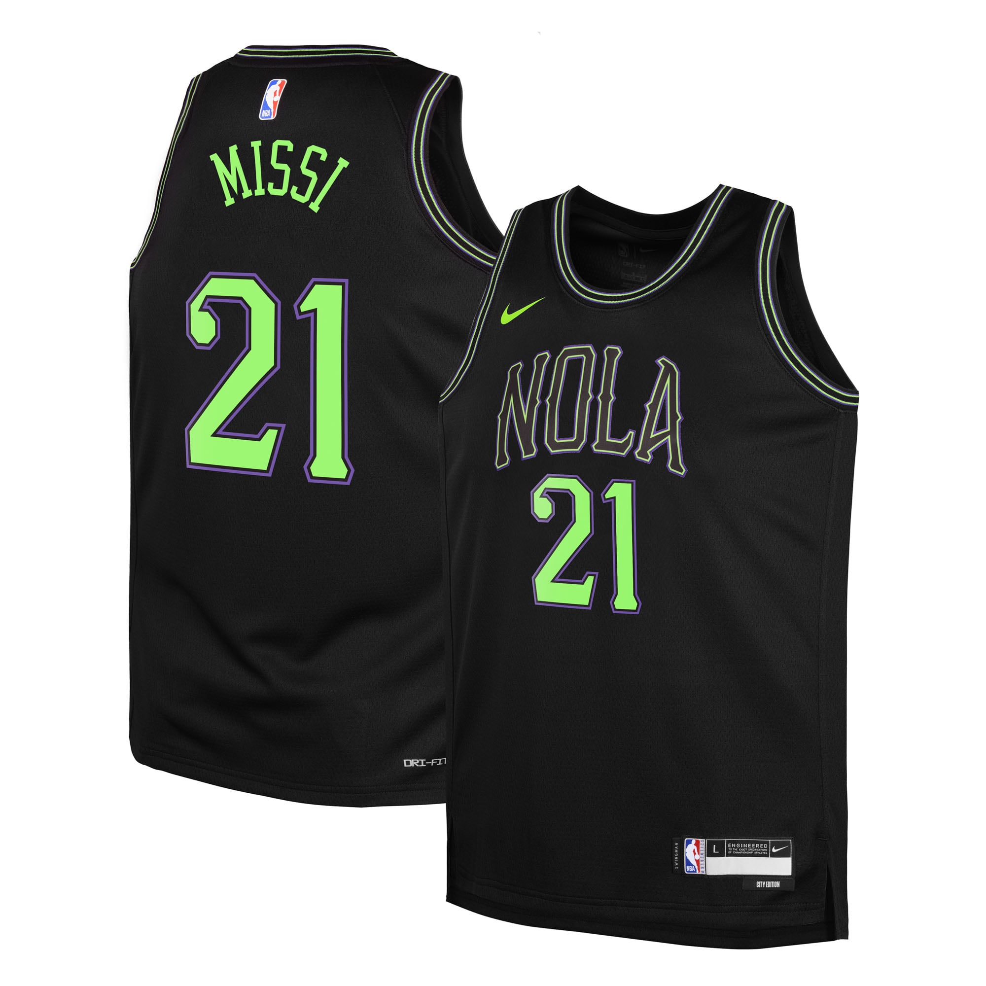 Nike ニューオーリンズ・ペリカンズ イヴ・ミッシー 2025/26 シティ 