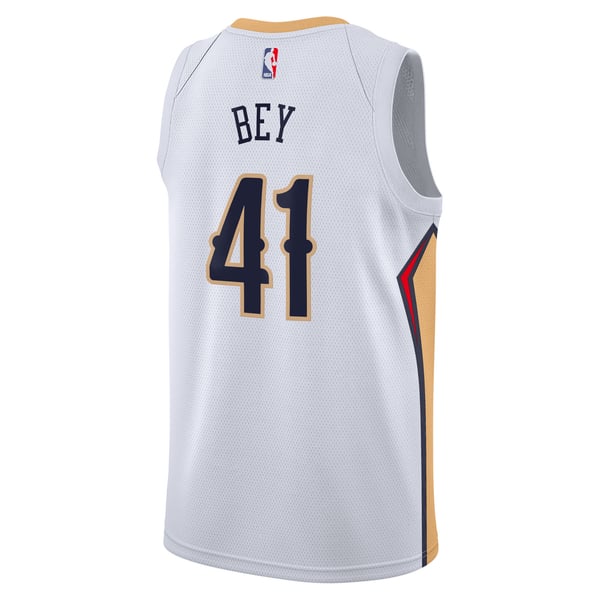 Maillot New Orleans Pelicans 2015-16 - Jersey Tuesday Gras Violet, Taille L, Vierge (sans Nom)