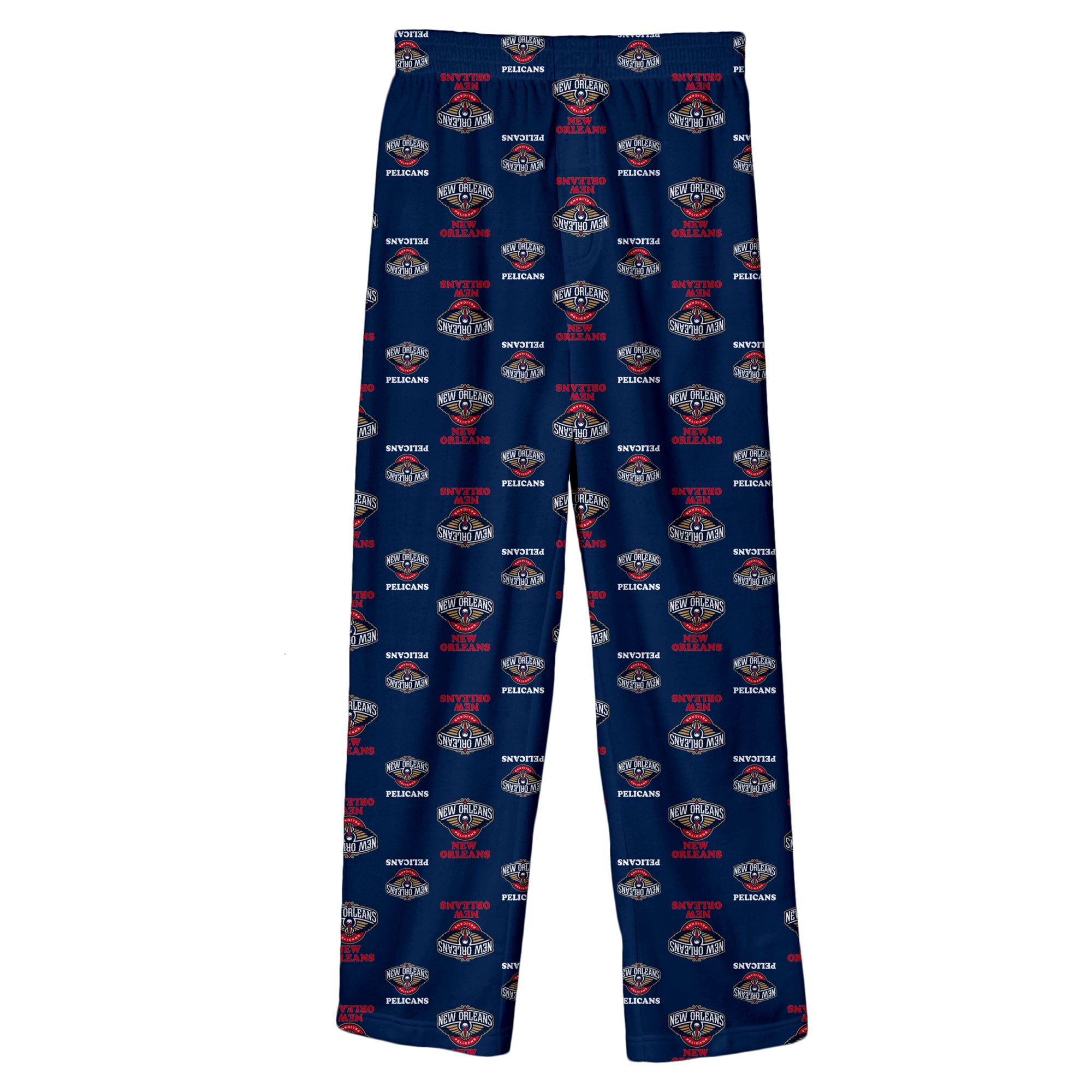 Pantalon de pyjama imprimé New Orleans Pelicans bleu marine pour jeunes la marque Outerstuff