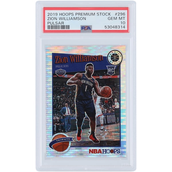 Zion Williamson New Orleans Pelicans 2019-20 Panini Hoops Premium 