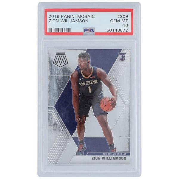 Zion Williamson New Orleans Pelicans 2019-20 Panini Mosaic #209 