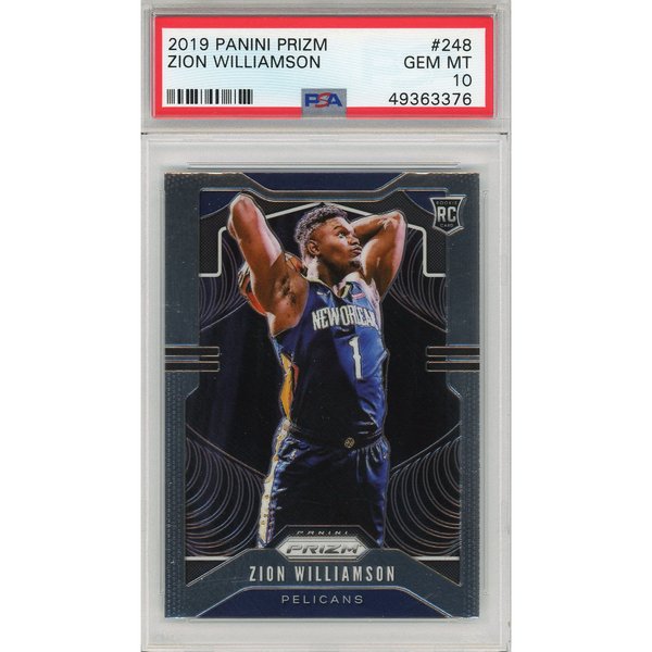 Zion Williamson New Orleans Pelicans 2019-20 Panini Prizm RC #248 