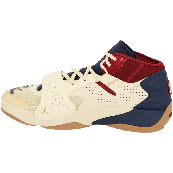 Zion Williams Jordans Cream ,  Blue And Red Zion Williamson main image 4