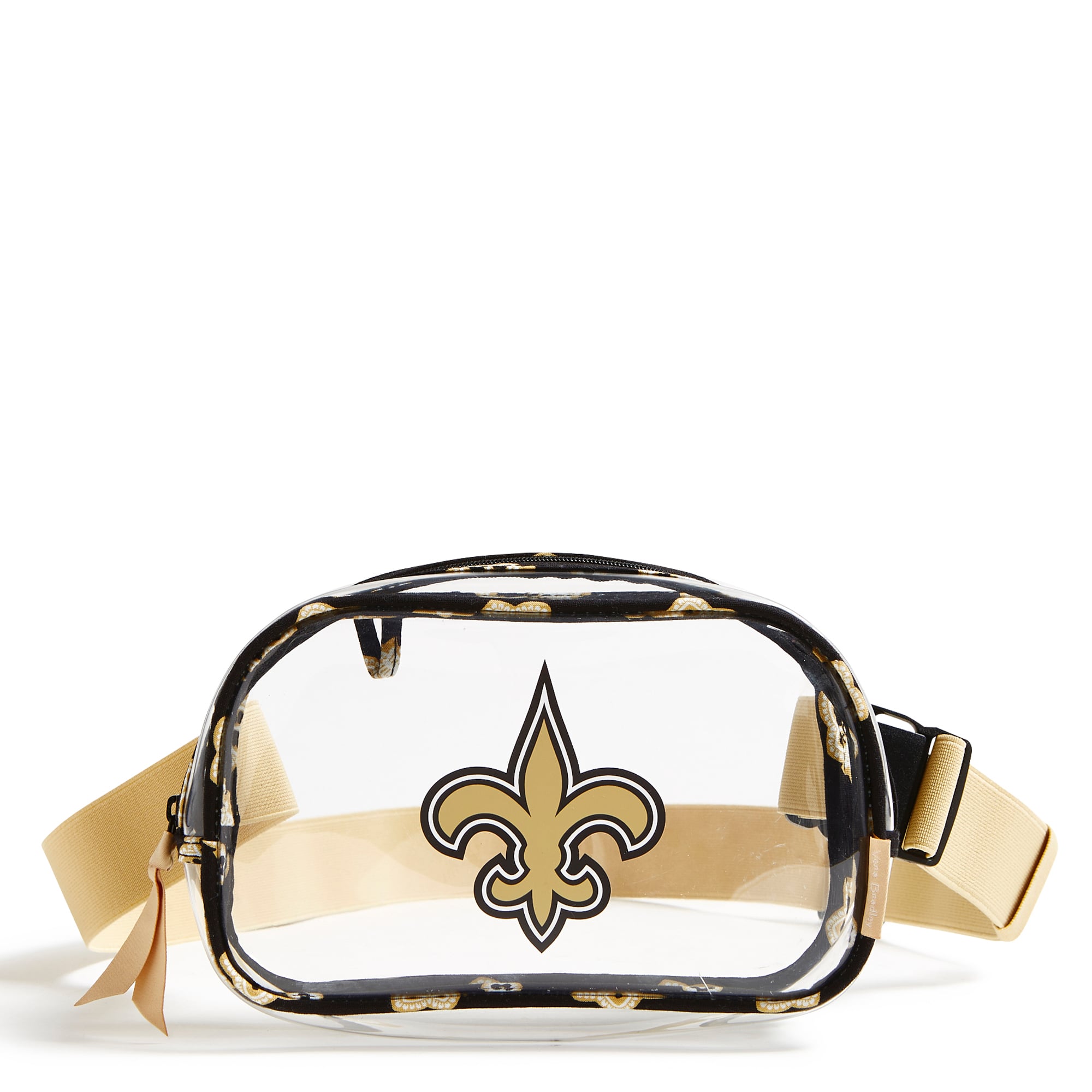 New Orleans Saints Vera Bradley Clear Small-Belt Bag