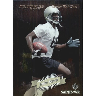 2000 Donruss Stat Line Career #92 Jake Reed/50