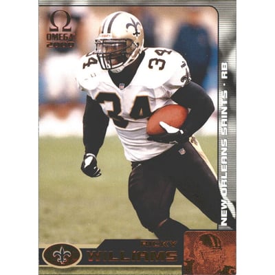 2000 Pacific Omega Copper #87 Ricky Williams