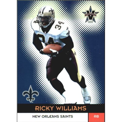 2000 Vanguard Premiere Date #100 Ricky Williams
