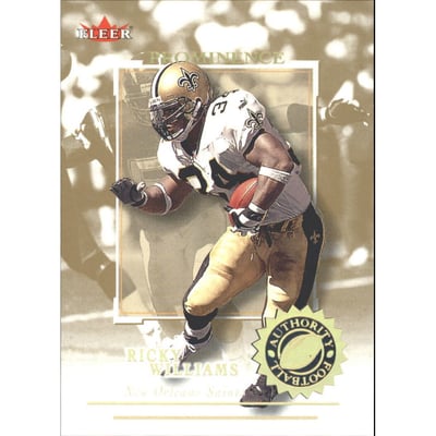 2001 Fleer Authority Prominence 125 #22 Ricky Williams
