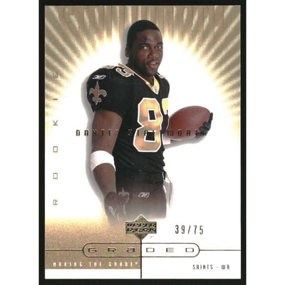 2002 UD Graded Gold #136 Donte Stallworth P