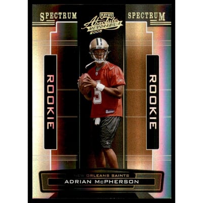 2005 Absolute Memorabilia Spectrum Gold #178 Adrian McPherson