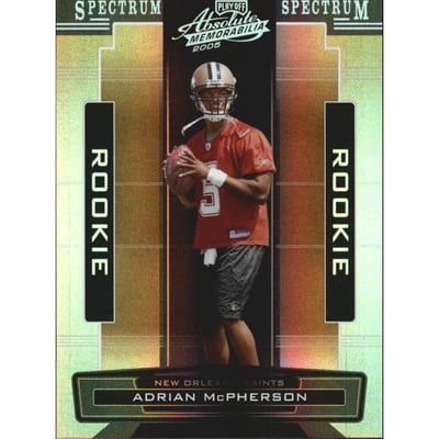 2005 Absolute Memorabilia Spectrum Silver #178 Adrian McPherson