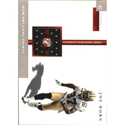 2005 Topps Pristine Personal Pieces Common #JH Joe Horn/750