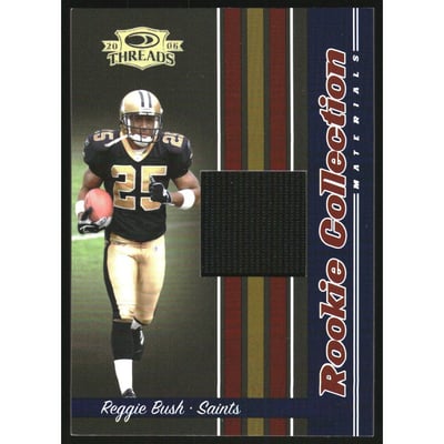 2006 Donruss Threads Rookie Collection Materials #RCM10 Reggie Bush