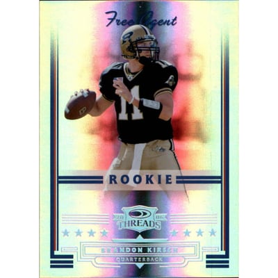 2006 Donruss Threads Silver Holofoil #157 Brandon Kirsch