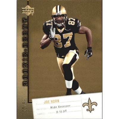 2006 Upper Deck Rookie Debut Gold #62 Joe Horn