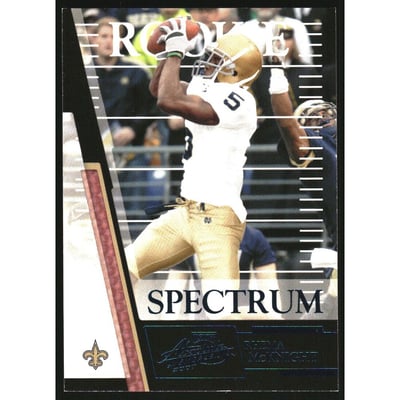 2007 Absolute Memorabilia Spectrum Blue Retail #191 Rhema McKnight