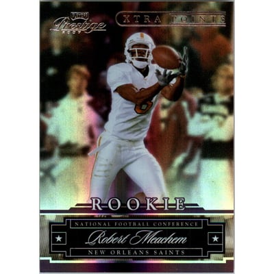 2007 Playoff Prestige Xtra Points Purple #168 Robert Meachem