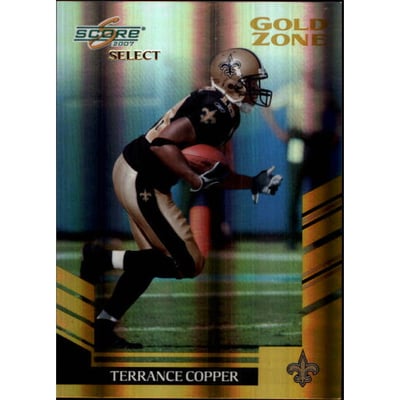 2007 Select Gold Zone #91 Terrance Copper