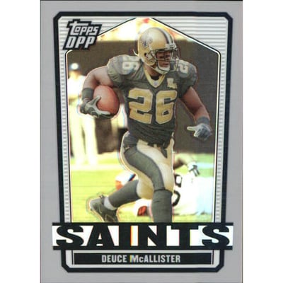 2007 Topps Draft Picks and Prospects Chrome Silver Refractors #45 Deuce McAllister