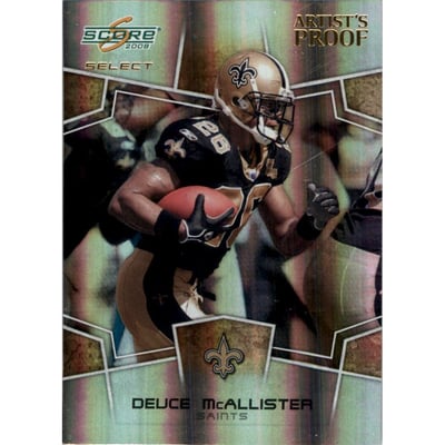 2008 Select Artist's Proof #194 Deuce McAllister