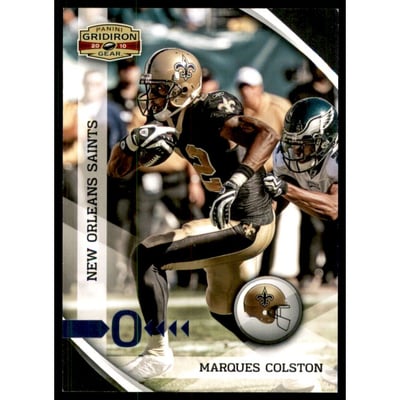2010 Panini Gridiron Gear Platinum O's #92 Marques Colston